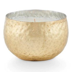 Illume Winter White Luxury Gold Candle